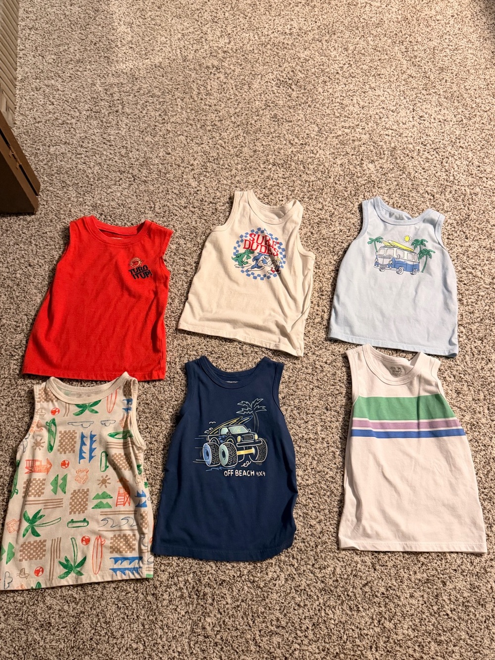 Kids' Sleeveless Tank Top - Assorted Colors
